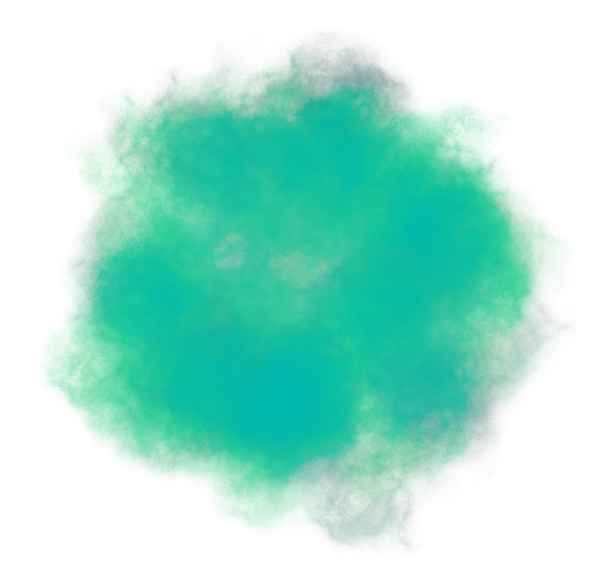 Abstract Green Watercolor Decor